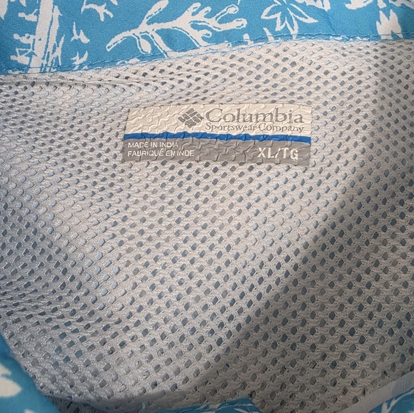 Bundle Of 2 Columbia PFG Mens Size XL Fishing Casual Short Sleeve Button Front - Picture 10 of 16